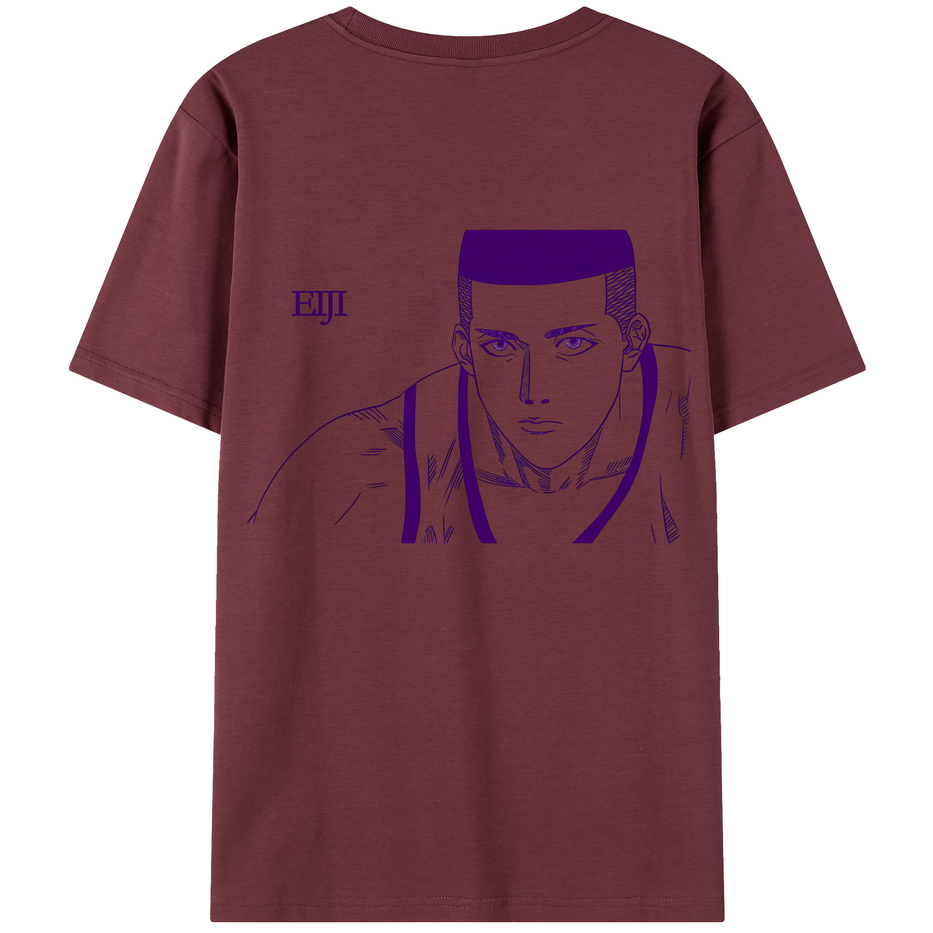 SLAM DUNK／スラムダンク 綿100％半袖Tシャツ（背面プリント）
